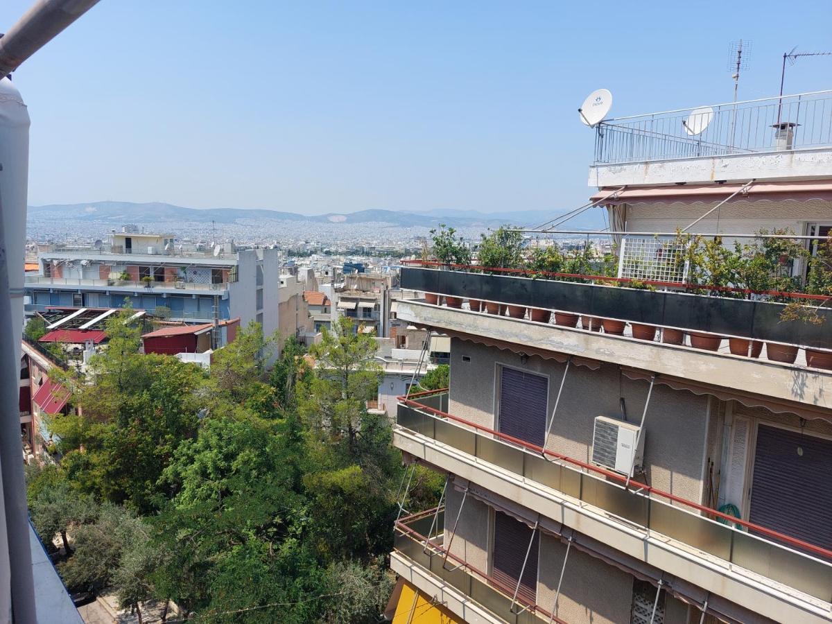 Όμορφο Ρετιρέ Στον Λυκαβηττό Με Θέα Την Αθήνα. Daire Dış mekan fotoğraf