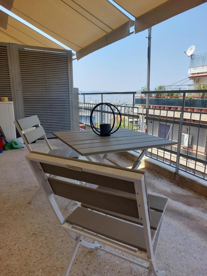 Όμορφο Ρετιρέ Στον Λυκαβηττό Με Θέα Την Αθήνα. Daire Dış mekan fotoğraf